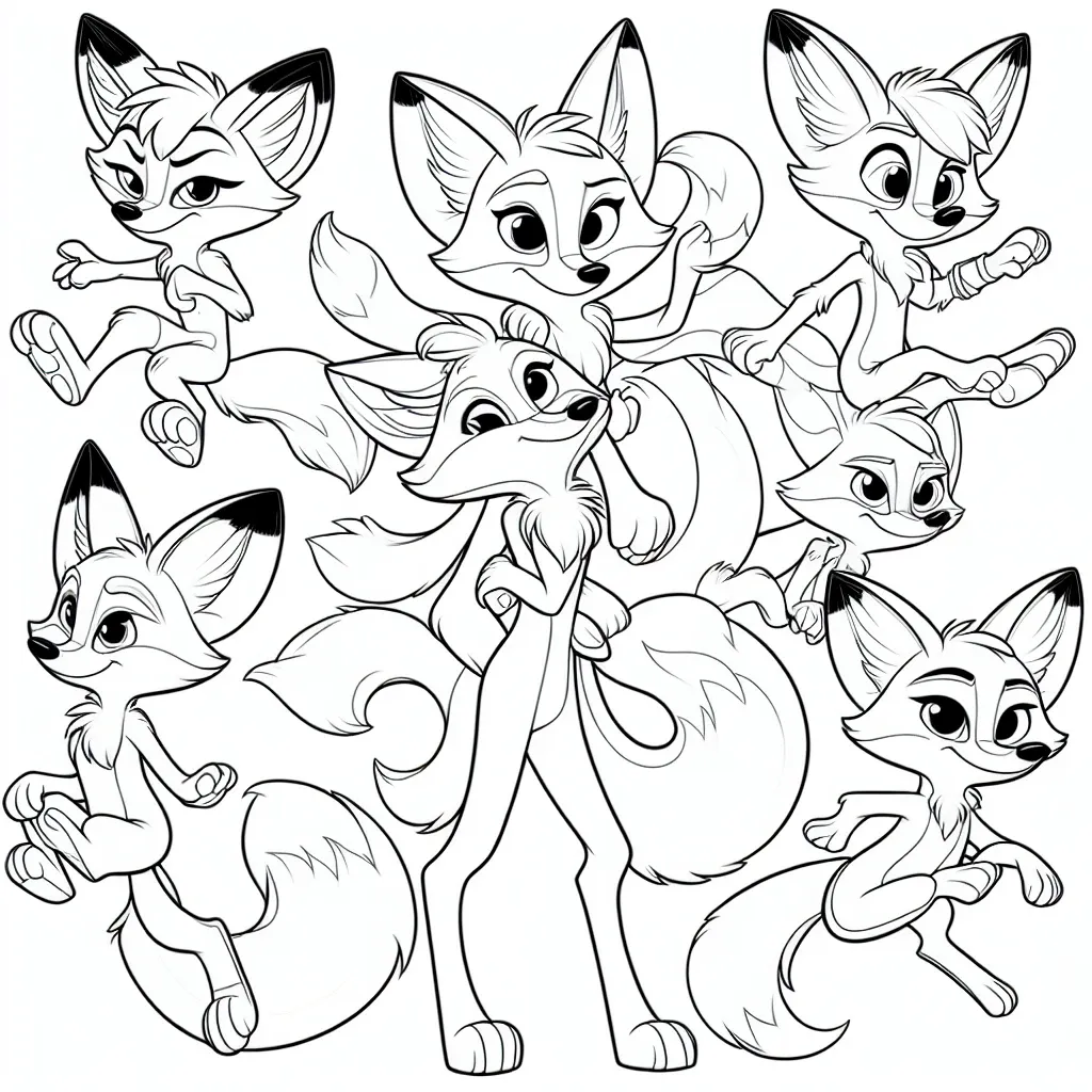 Color Your Own Eevee Evolutions with Our Exciting Coloring Pages!